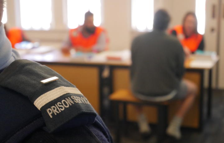 Voting is underway at Christchurch Men's Prison. Photo: Supplied / Department of Corrections