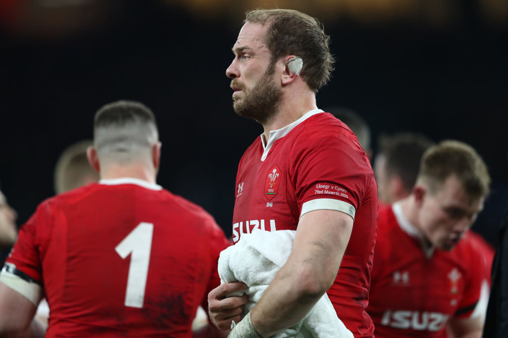 Wales captain Alun Wyn Jones. Photo: Getty 