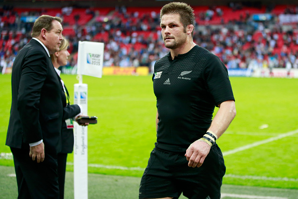 On rare occasions, World Cup winning captain Richie McCaw played No 8 for the All Blacks. Photo:...