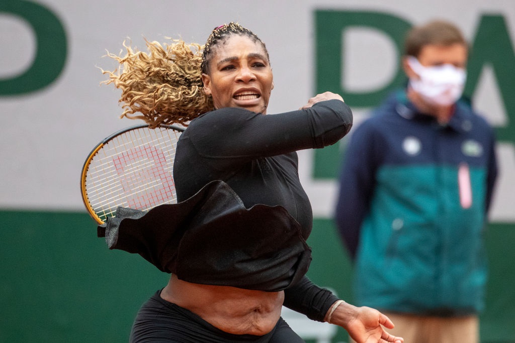 Serena williams at the sales french open