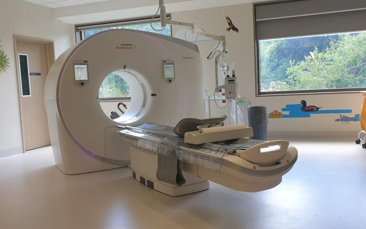 CT scan machine at Christchurch Hospital Waipapa. Photo: Supplied