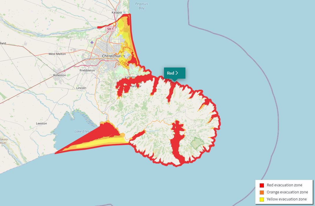 Check the evacuation zones map at ccc.govt.nz/services/civil-defence/hazards/tsunami-evacuation...