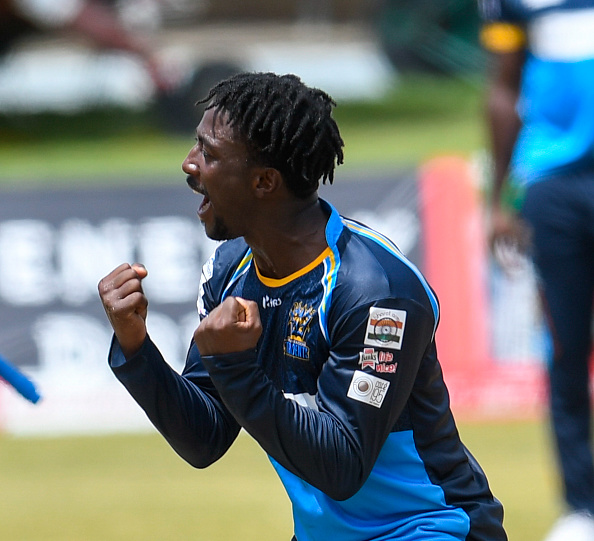 Hayden Walsh Jr playing for the Barbados Tridents. Photo: Getty Images