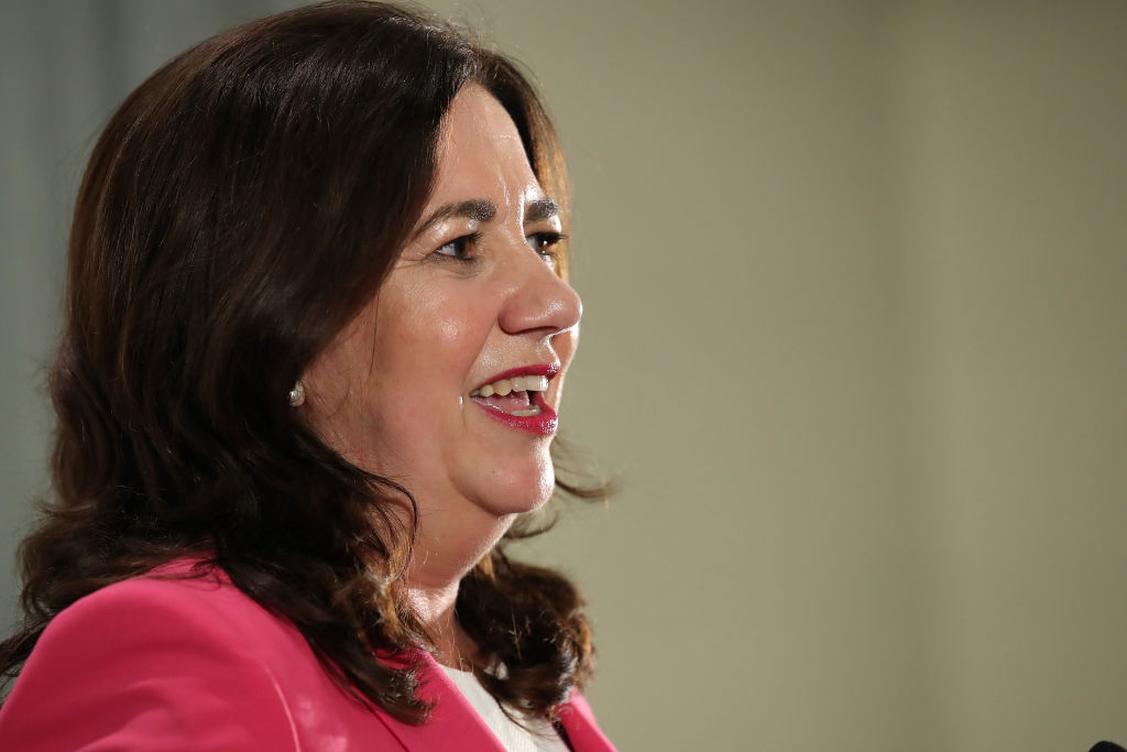 Queensland Premier Annastacia Palaszczuk. Photo: Getty 