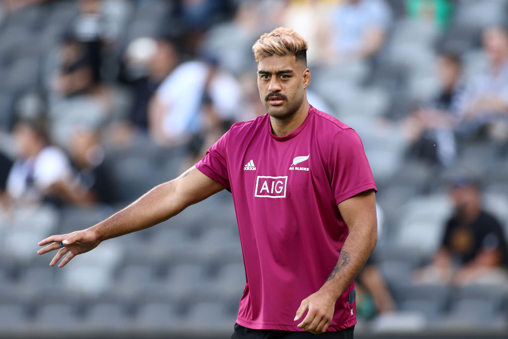 Akira Ioane will start at No 6 for the All Blacks against Argentina. Photo: Getty 