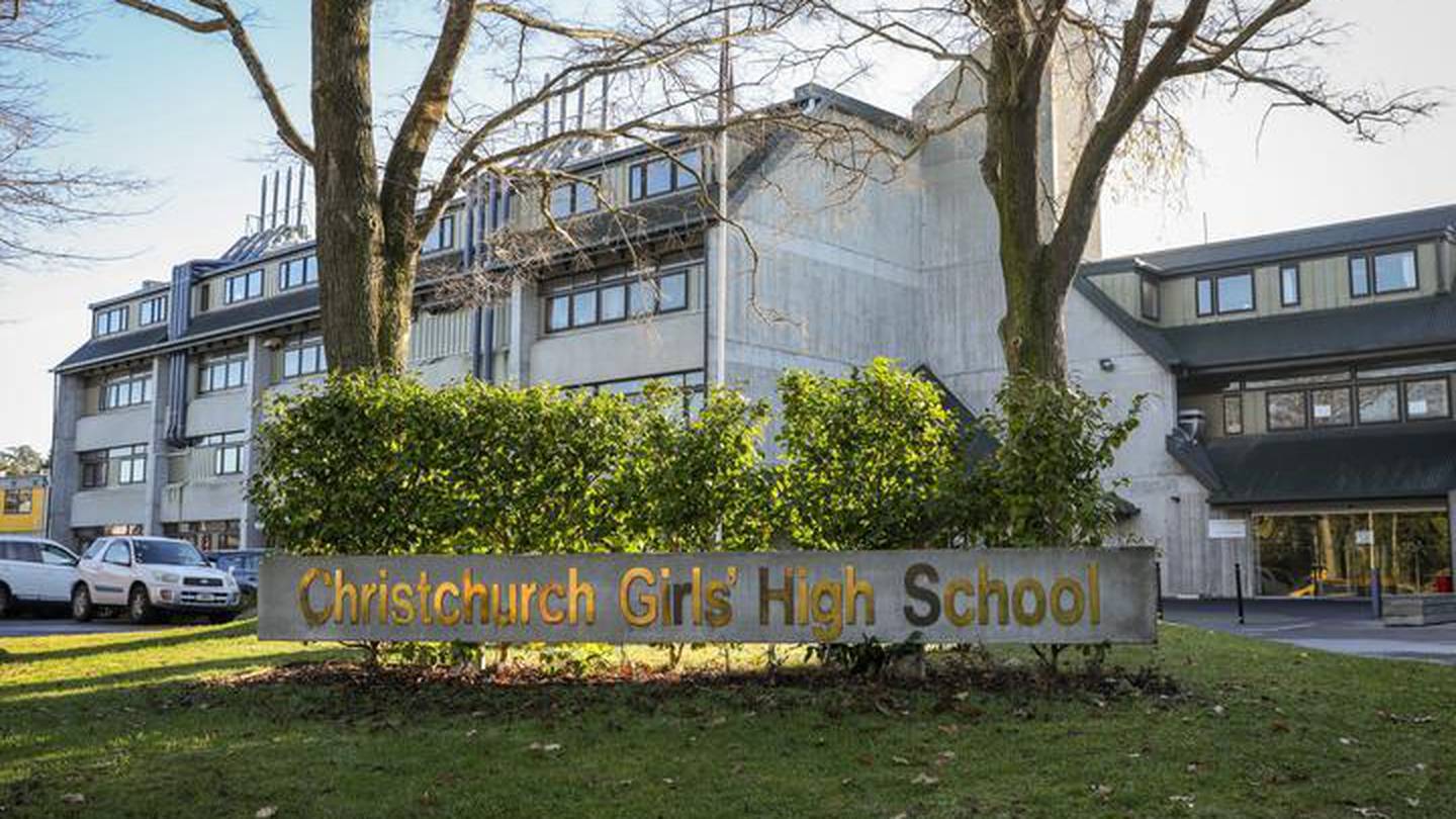 Christchurch Girls High. Photo: RNZ