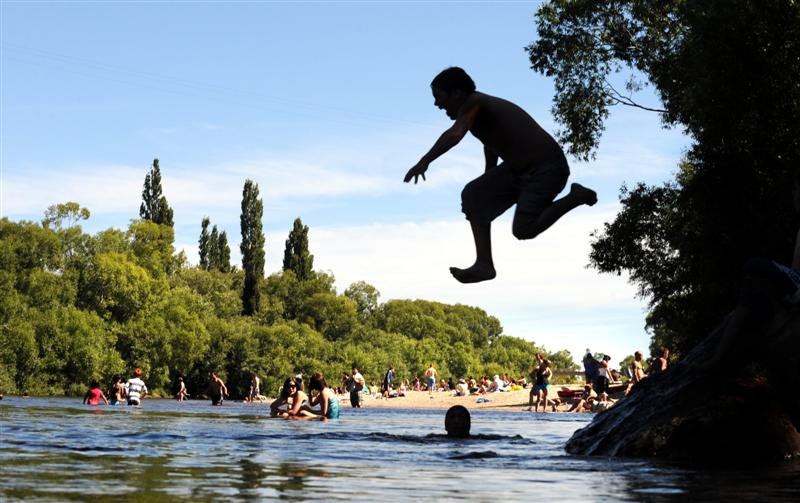 Outram Glen is a popular picnic and swimming area. Photo: ODT files 