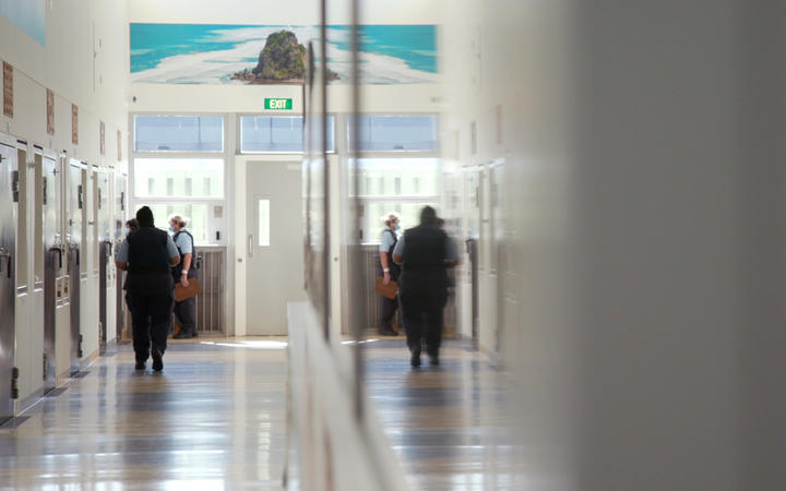 A corridor at Auckland Women's Prison. Photo: RNZ