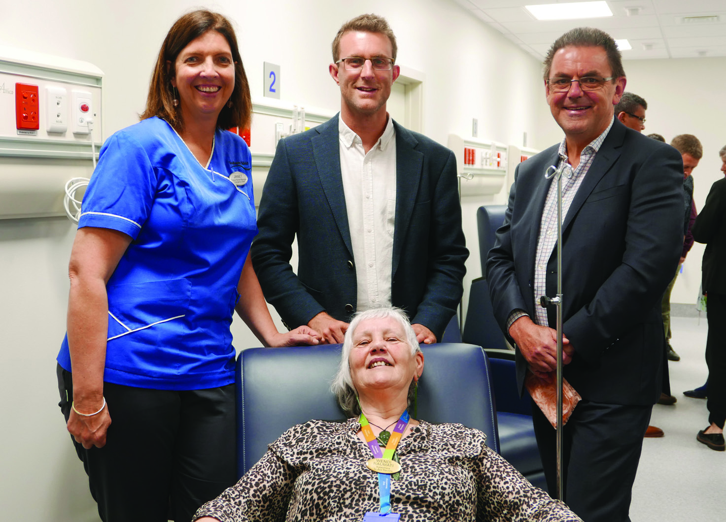 Left to right: Dunedin Hospital Emergency Department Charge Nurse Manager, Janet Andrews,...