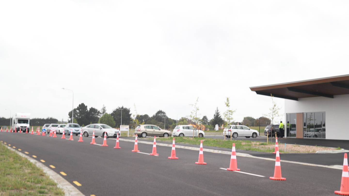 Traffic backs up at Christchurch testing centres Otago Daily Times