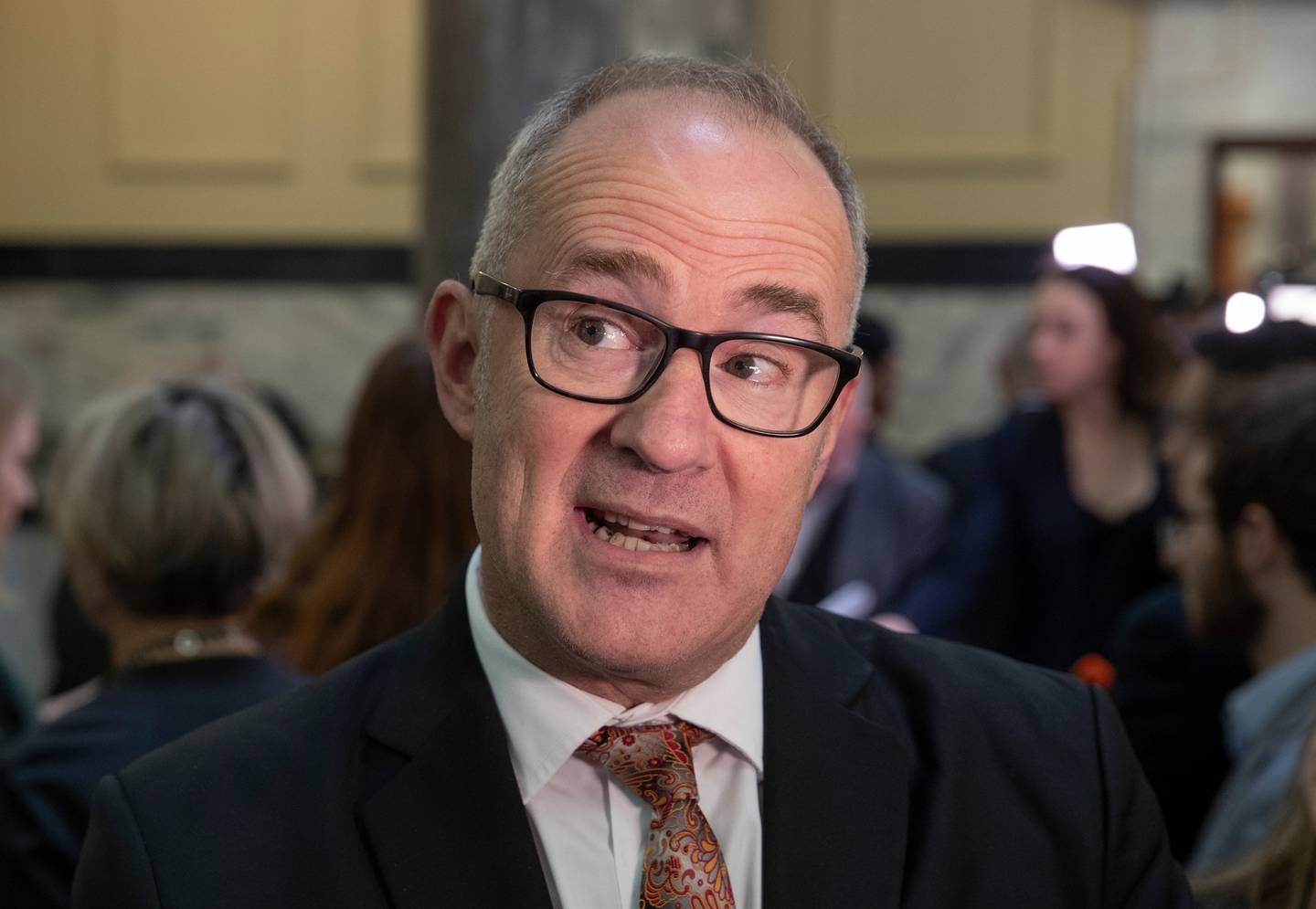 Phil Twyford has been demoted and will be a minister outside Cabinet. Photo" NZ Herald