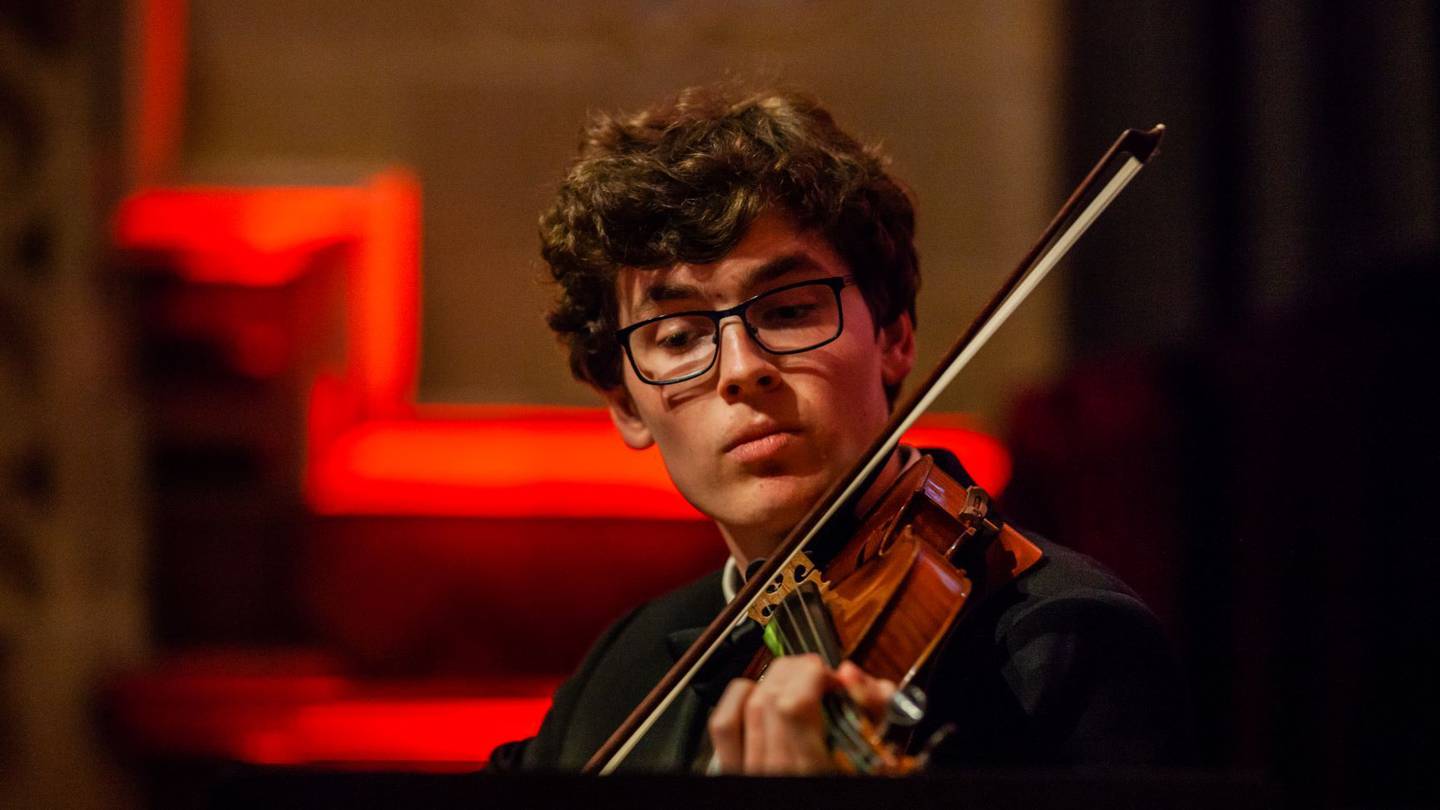 Thomas Bedggood says he cannot wait to hear his composition performed live next month. Photo:...