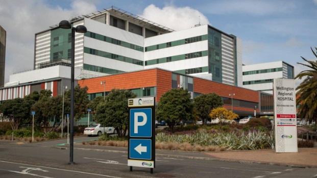 The man made his way into the surgery at Wellington Regional Hospital. Photo: NZ Herald