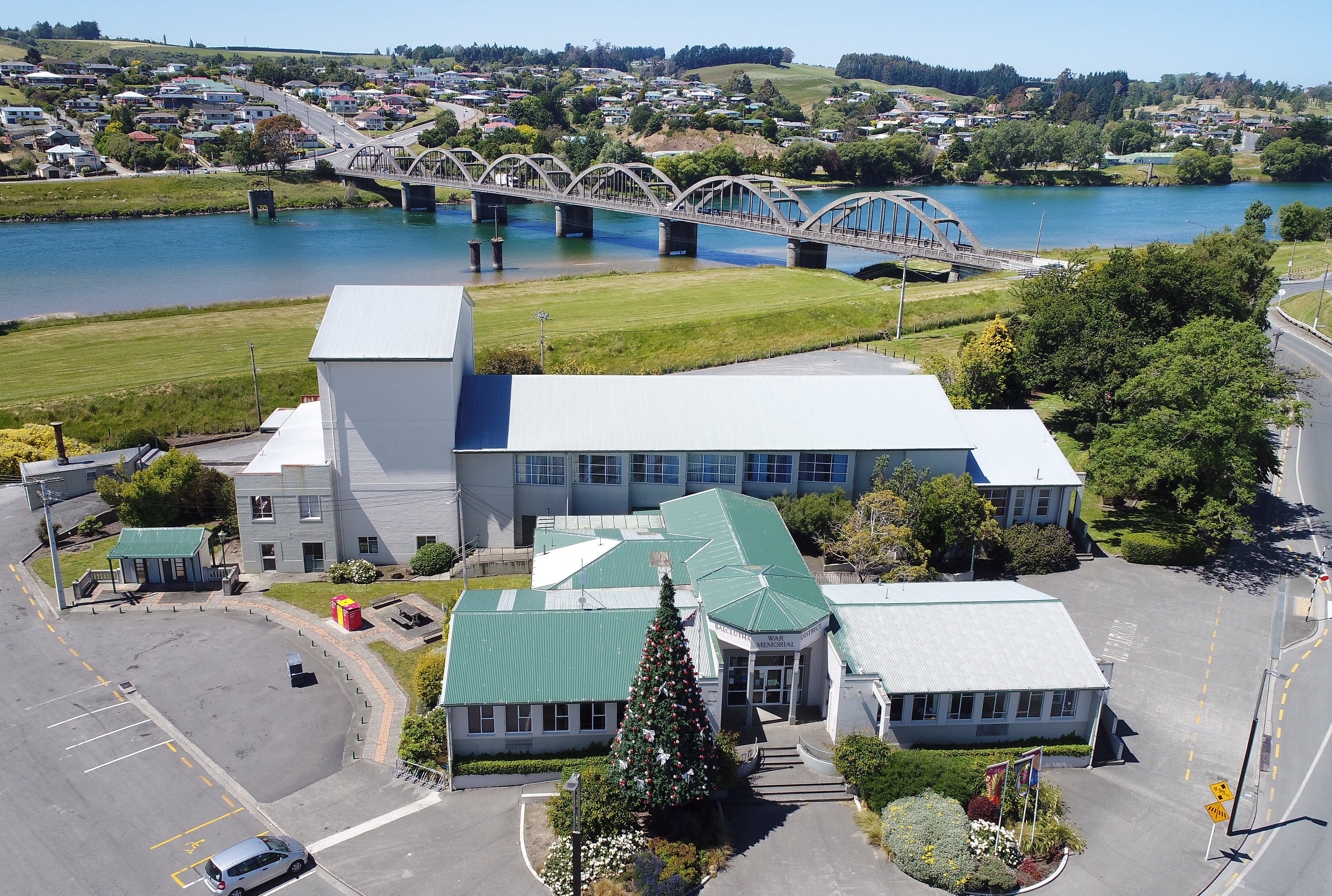 The Balclutha War Memorial Hall is earmarked for demolition from the end of January. PHOTO:...