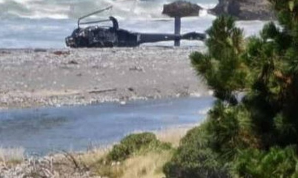 There were five people on board the chopper when it crashed at a river mouth north of Kaikōura. ...