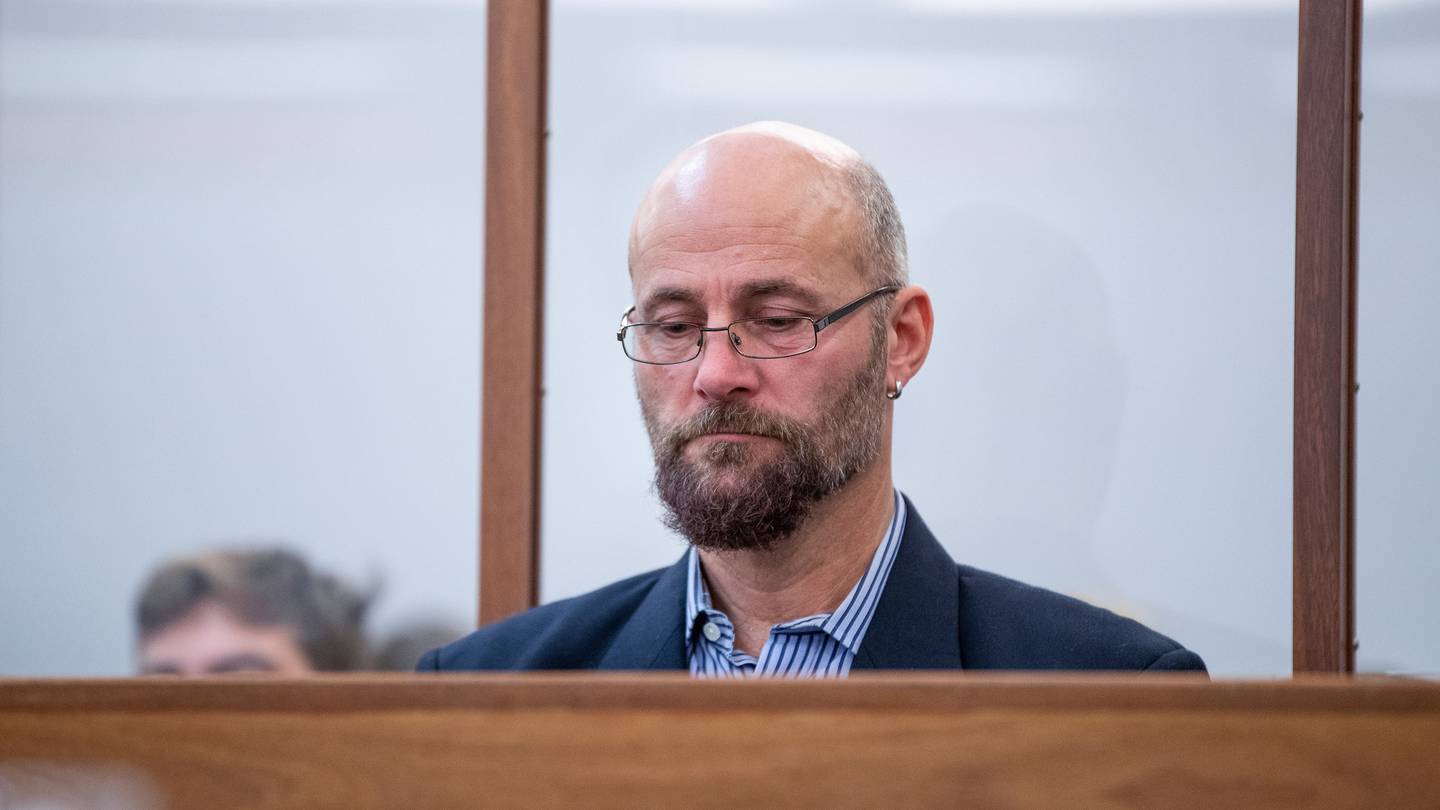 Nigel Colin Edgecombe in the dock at Wellington District Court in June 2019 for sentencing. Photo...