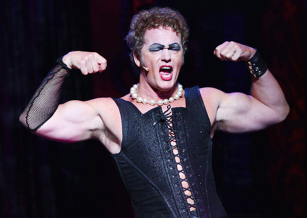 Craig McLachlan as Frank N Furter during a media call for The Rocky Horror Show in Sydney in...