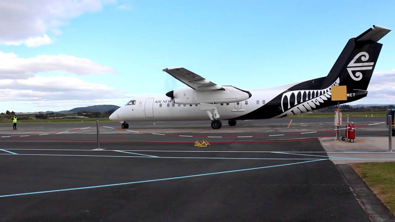 An Air New Zealand Dash Q300. Photo: YouTube