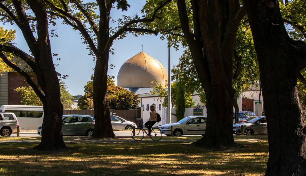 Al Noor mosque which was one of those targeted in the March 15 terror attacks. Photo: NZ Herald