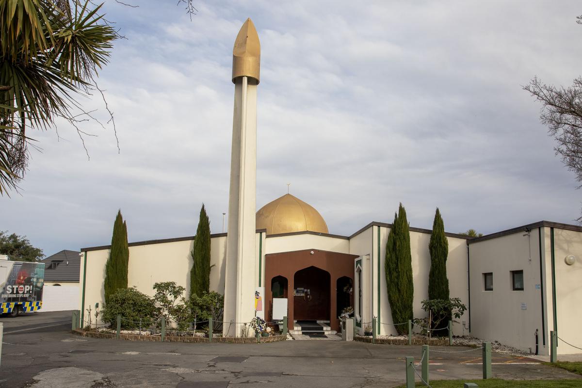 The gunman targeted Al Noor mosque during Friday prayers on March 15 last year. Photo: Geoff Sloan