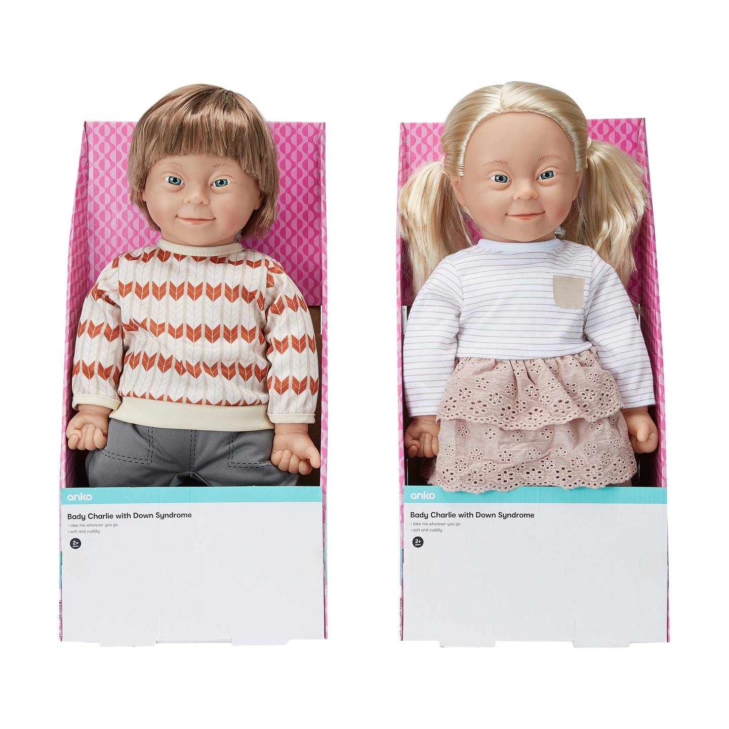 Kmart stores across New Zealand will soon be selling the 'Baby Charlie with Down Syndrome'. Photo...