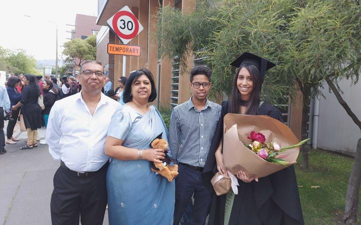 The Singh family were among those whose graduation ceremony plans were disrupted last Wednesday....