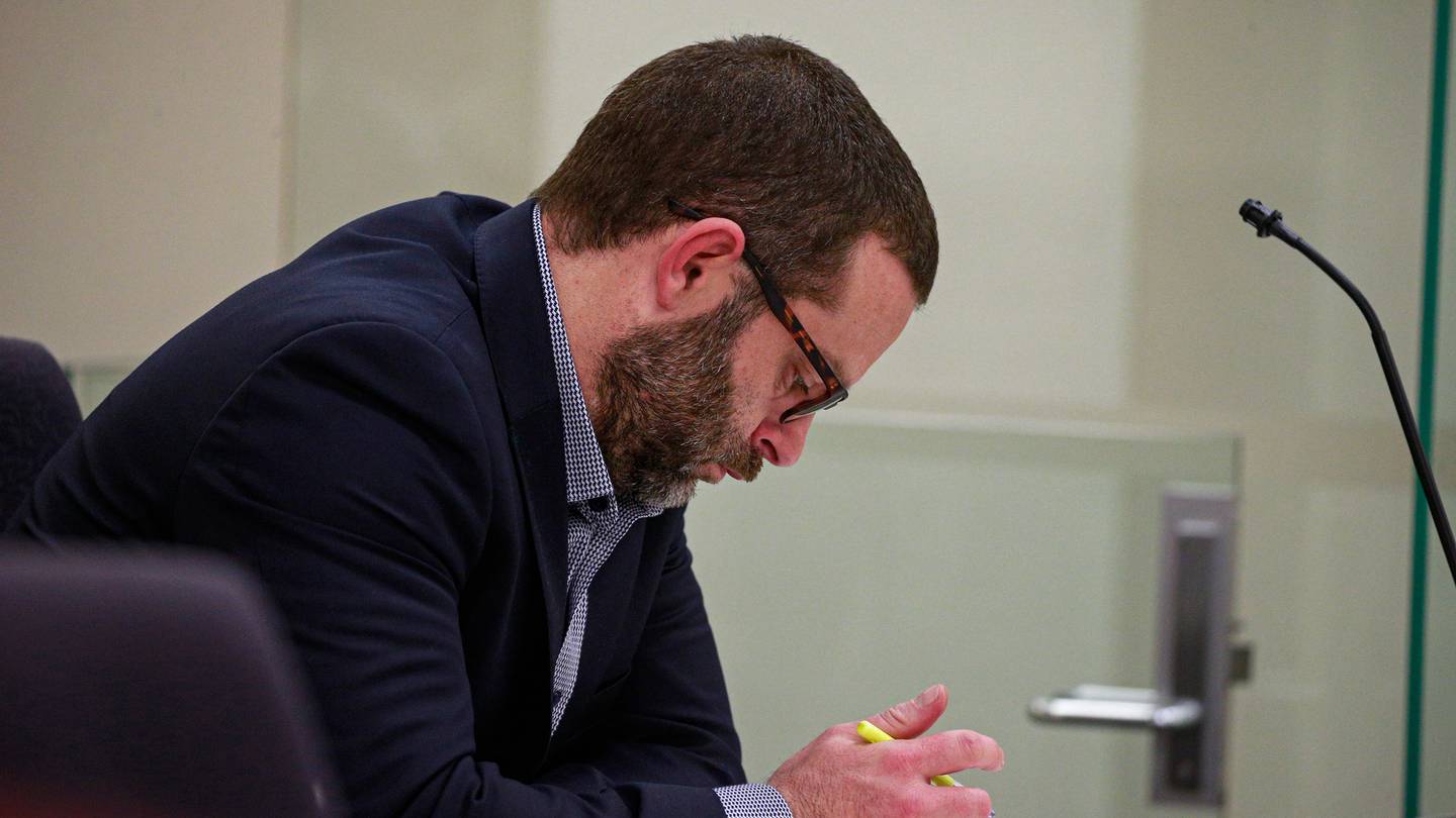 Aaron Hutton pictured in the Auckland District Court last year. Photo: Alex Burton / NZH