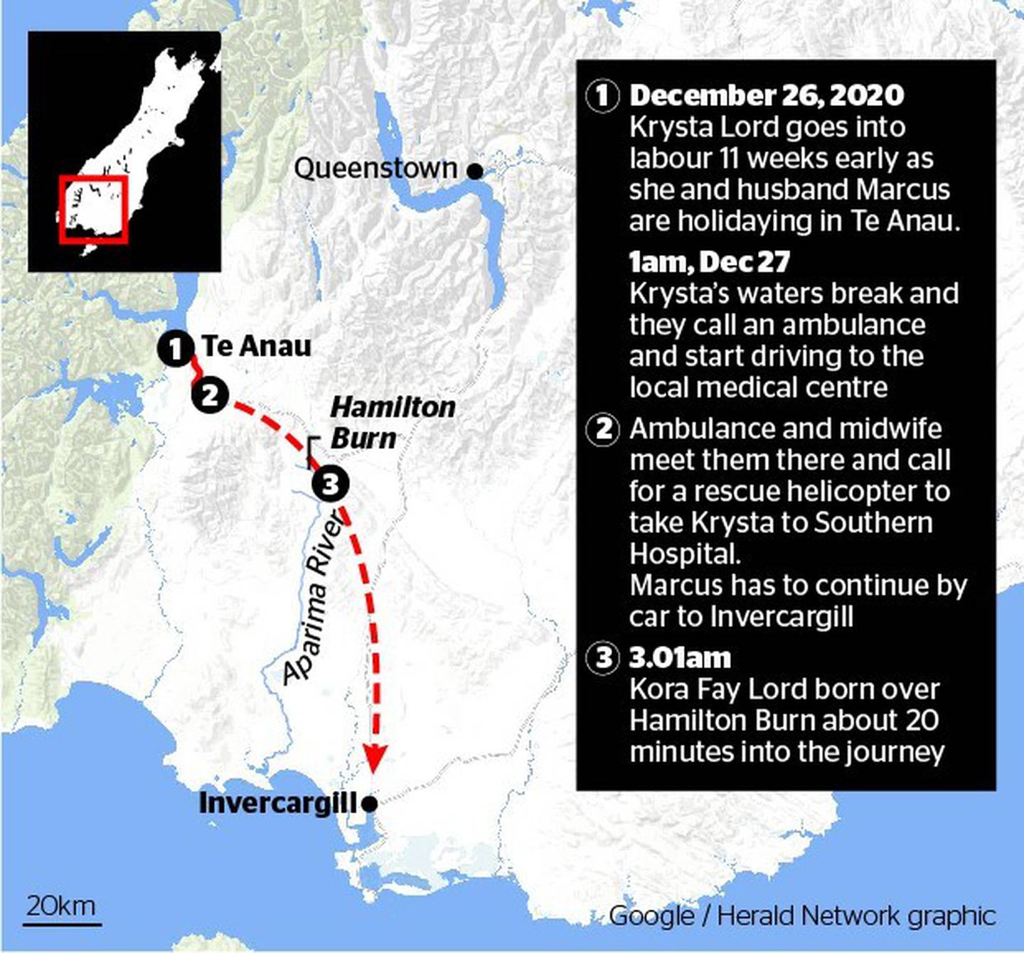 Graphic: Herald network