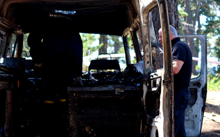 What remains of the couple’s “home away from home”. Photo: LDR / Chloe Ranford