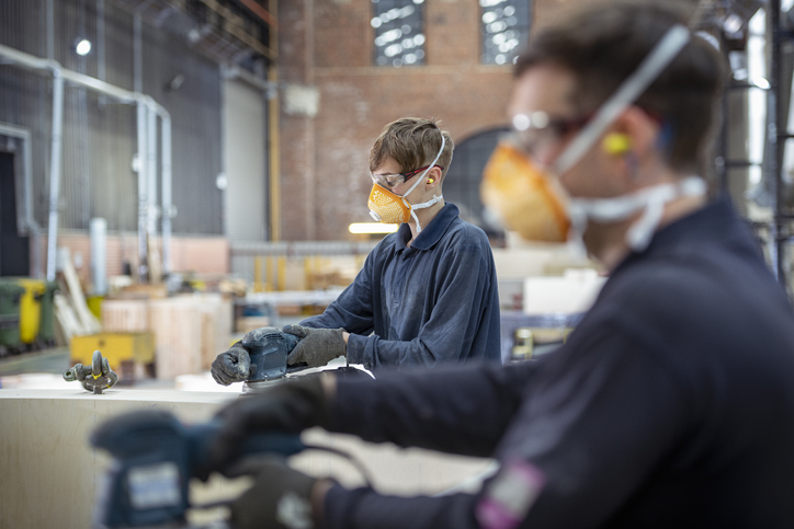 Manufacturing is one of the sectors with the highest job ad growth, Seek reports. Photo: Getty...