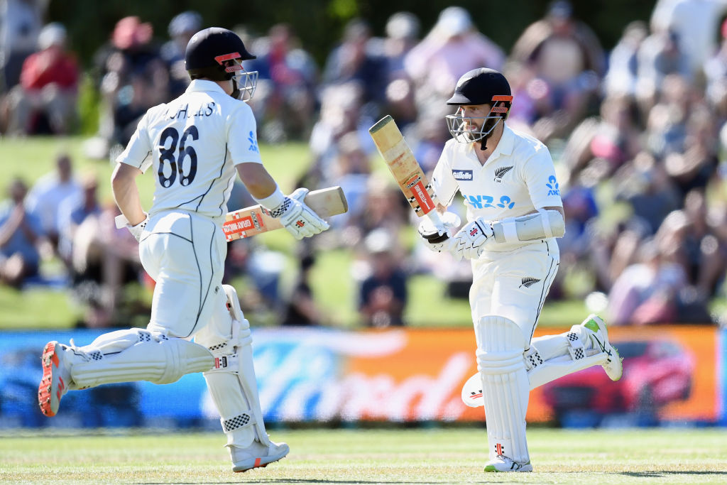 Kane Williamson and Henry Nicholls put on 369 for the fourth wicket against Pakistan. Photo:...