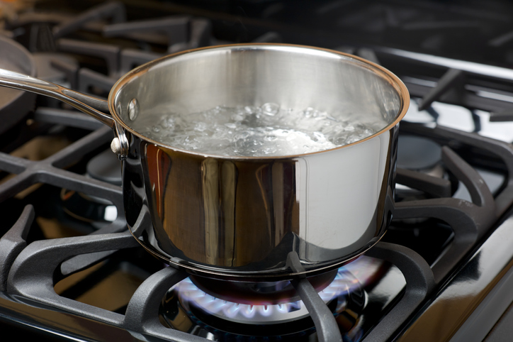 Boiling water Photo: Getty