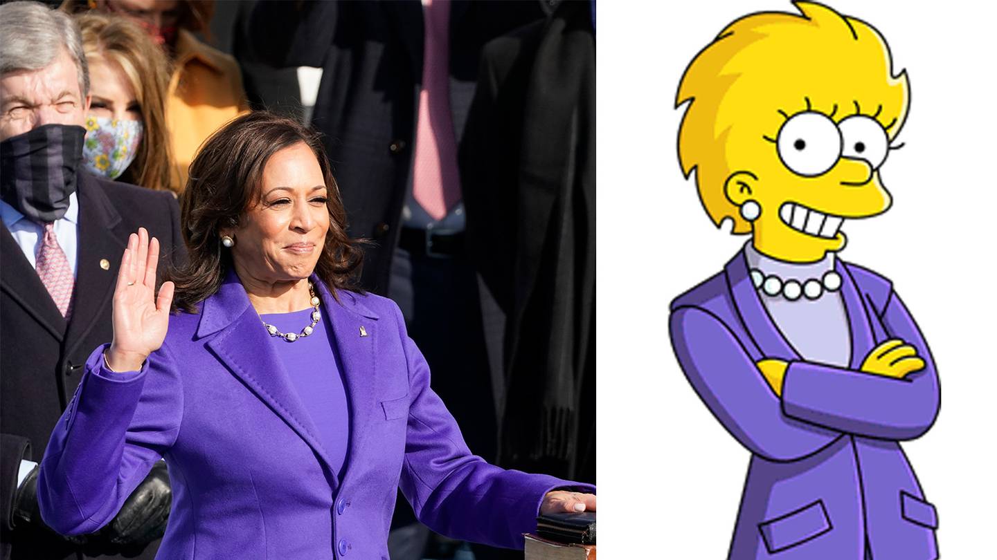 Who wore it best? Kamala Harris or Lisa Simpson? | Star News