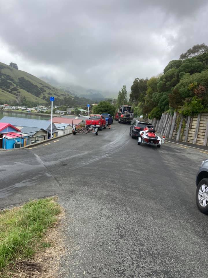 The boat ramp is a popular parking area.  Photo: Supplied