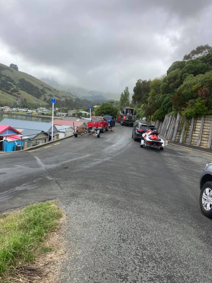 The boat ramp is a popular parking area. Photo: Supplied