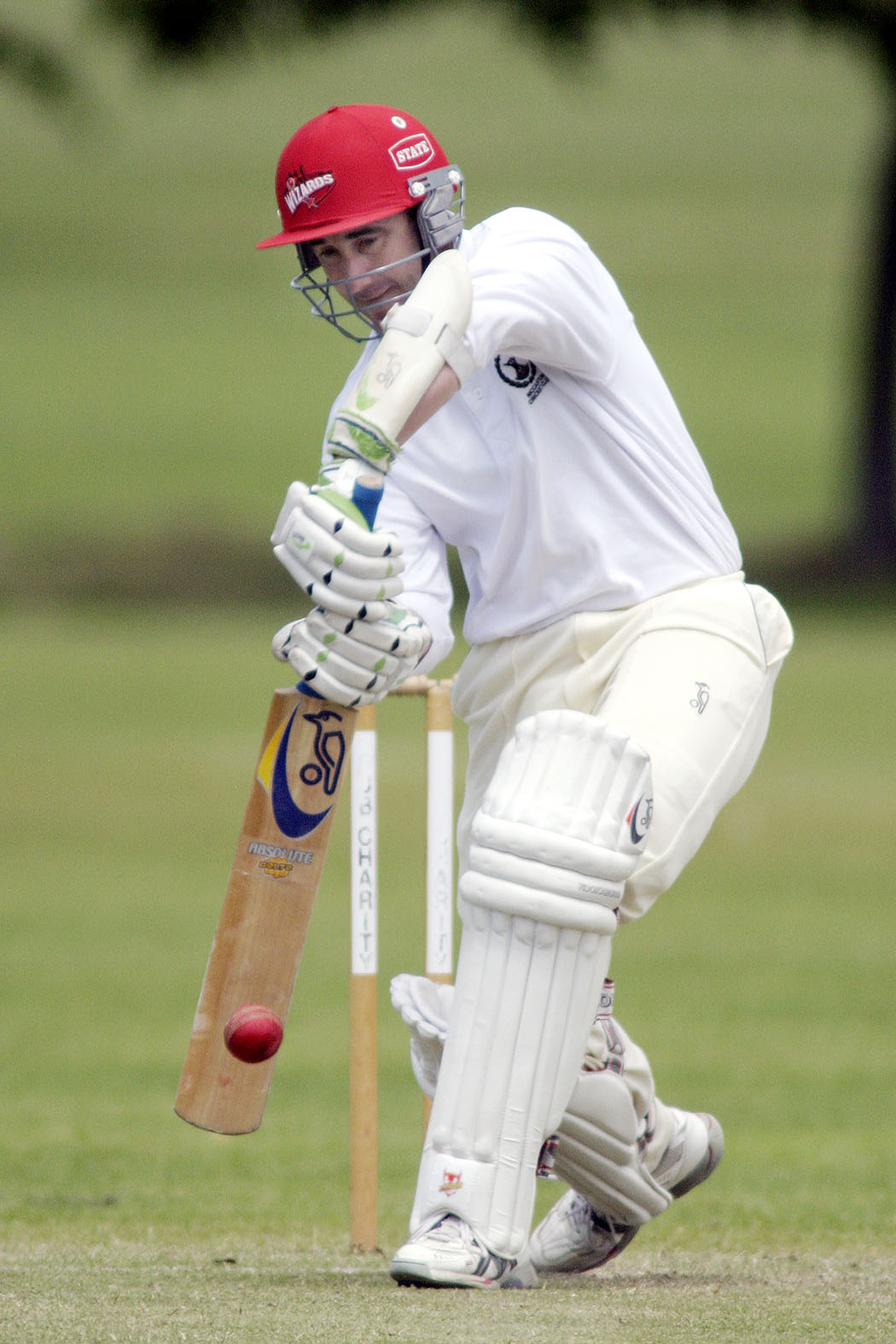 Gary Stead playing for Riccarton in 2004. Photo: Geoff Sloan
