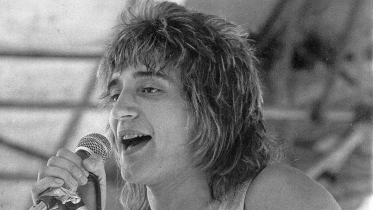 Rod Stewart pictured in the 1970s. Photo: File