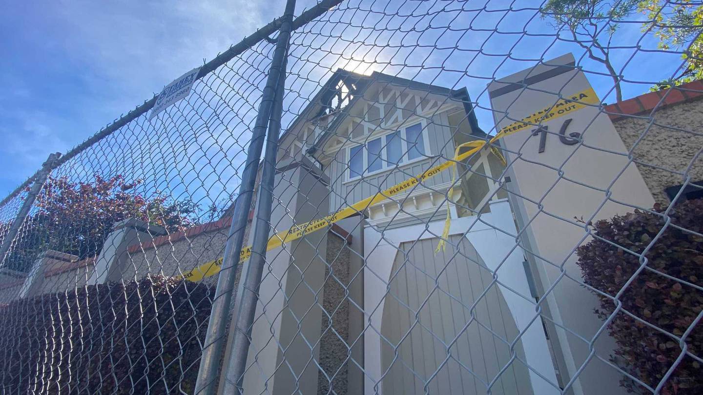 The property on Park Terrace. Photo: George Heard