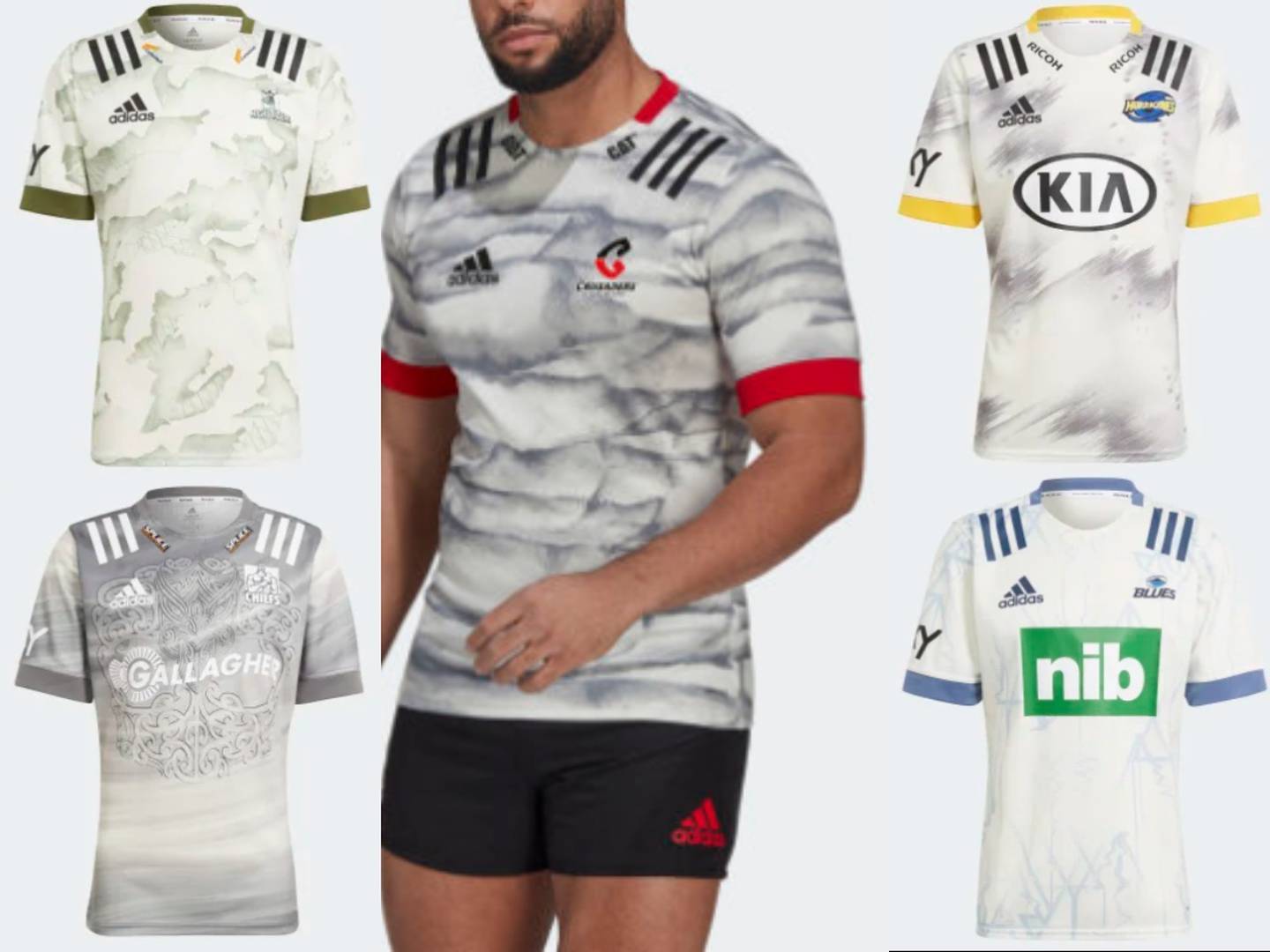 Super Rugby Hurricanes Wellington Shirt