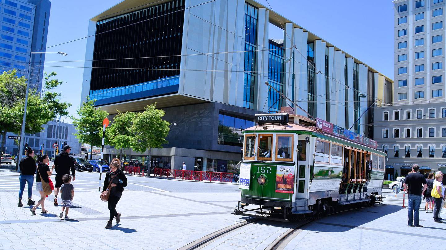 Turanga, Christchurch's central library, is an 'anchor' project in Cathedral Square. Photo:...