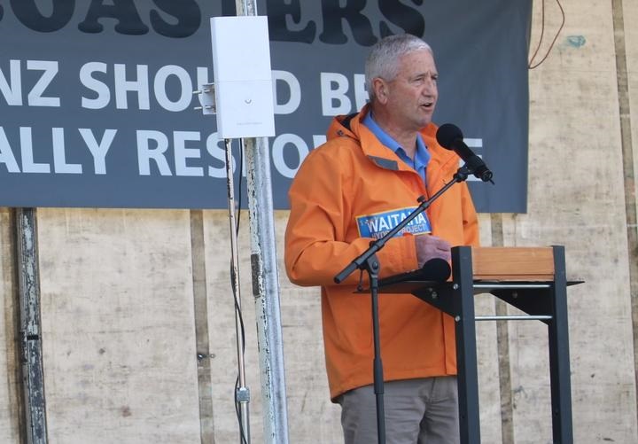 Westland Mayor Bruce Smith. Photo: RNZ