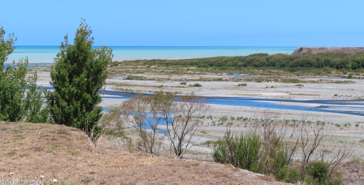 The Ashburton River as it nears the mouth. Photo: Supplied