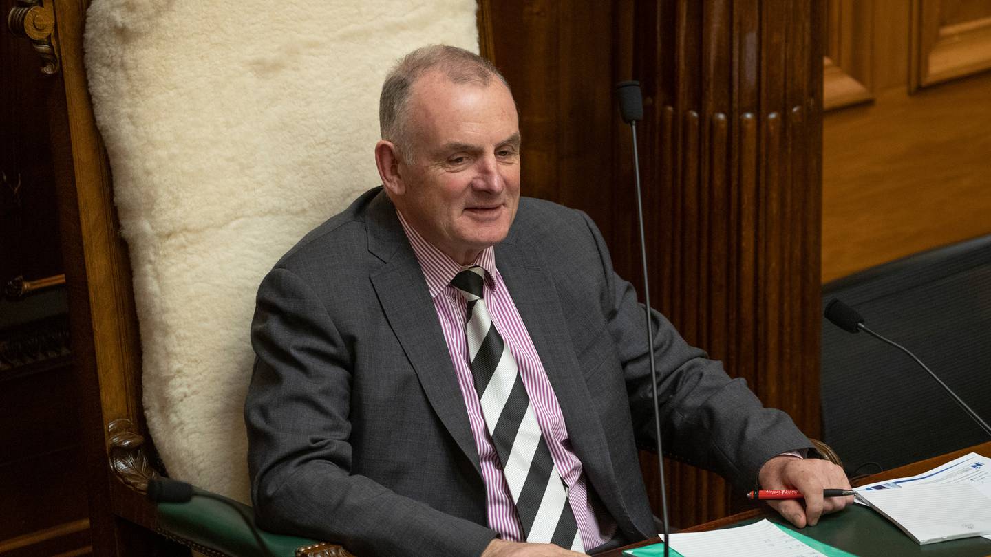 Parliament's Speaker Trevor Mallard. Photo: NZH