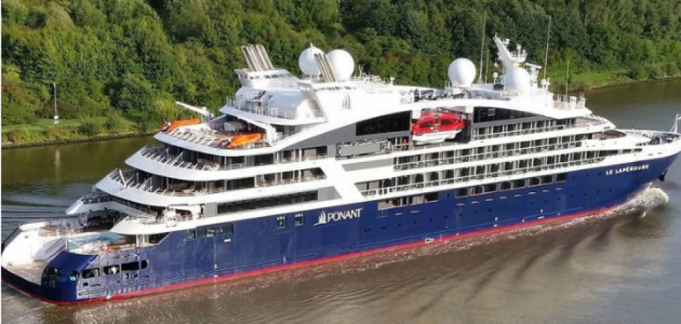 Le Lapérouse is a 264 passenger ship operated by cruise company Ponant. Photo: Supplied
