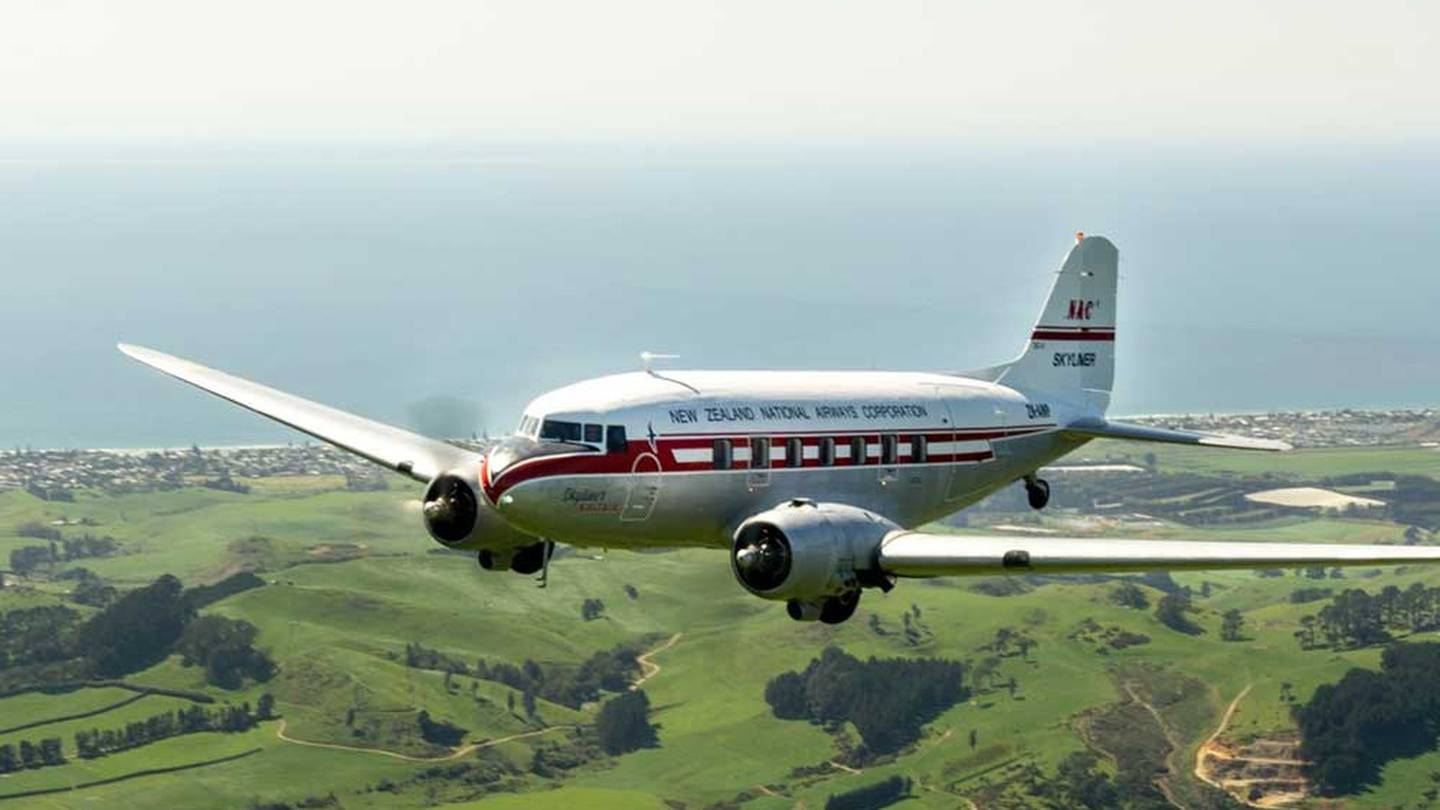 Spend nine days on the vintage wings of the National Airways Corporation icon. Photo: Supplied