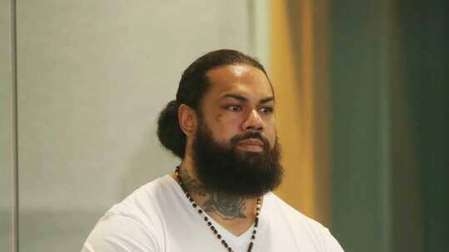 Pasilika Naufahu at his sentencing today in the High Court at Auckland. Photo: Jason Oxenham / NZH