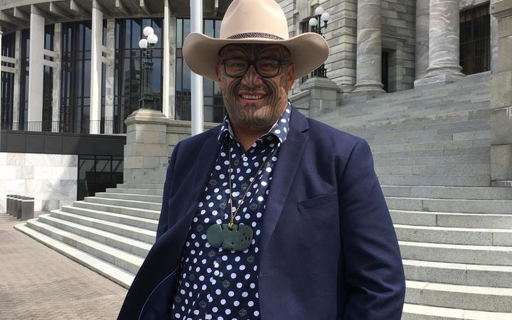 Rawiri Waititi will be only the second MP to wear a mataora or full-face moko. He says that gives...