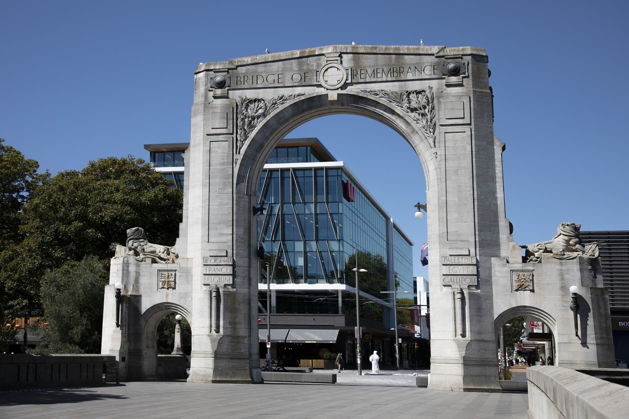 The Bridge of Remembrance. Photo: Geoff Sloan
