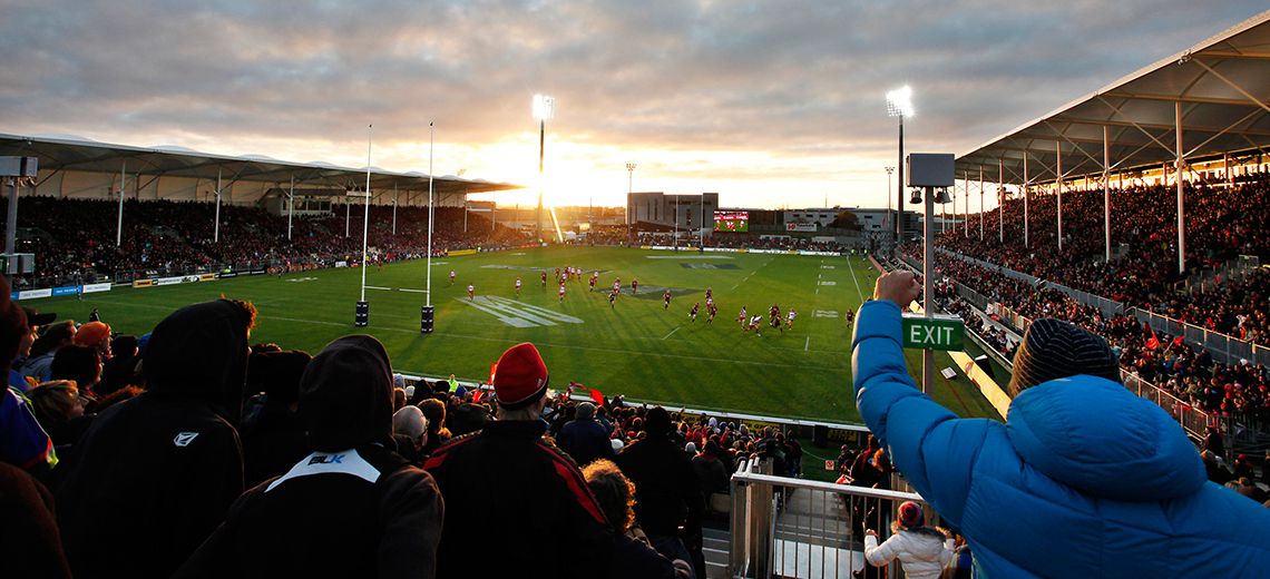 Orangetheory Stadium has a seating capacity of over 18,000 people. Photo: vbase.co.nz