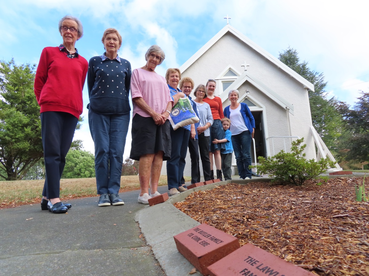 The women ensuring St Ita's history will not be lost include (from left) Monica Hanrahan,...